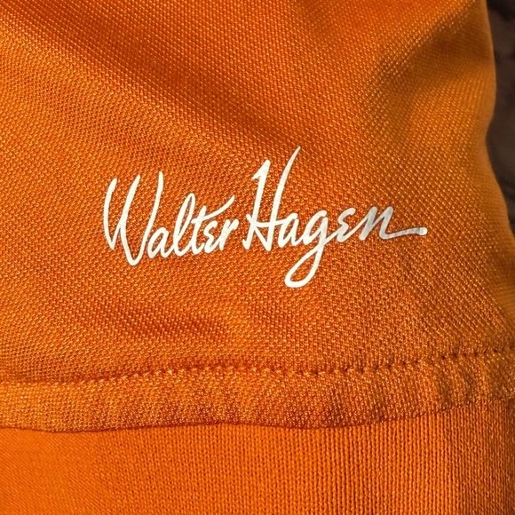 Walter Hagen Men's Vibrant Orange Polo, Size XL - Picture 9 of 10